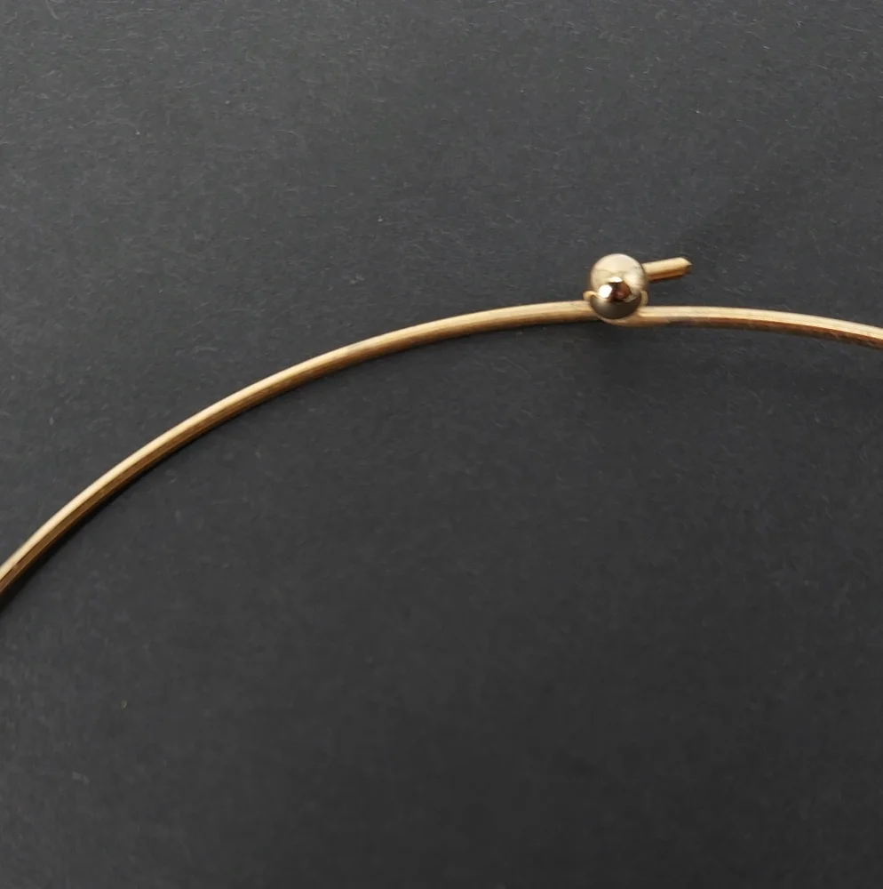 Vintage Sarah Coventry Gold Tone Teardrop Choker Necklace